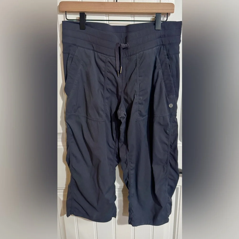 Lululemon Dance Studio Crop Gray Pants Unlined 6 - Picture 4 of 8